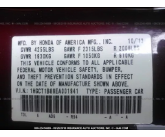 2014 HONDA Accord EXL - Изображение 10/10