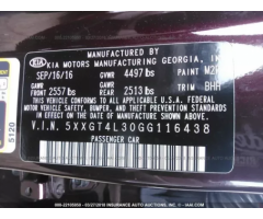 2016 KIA Optima LX - Изображение 4/10