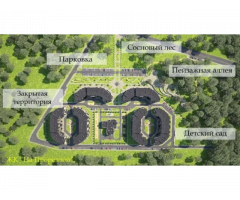 1к квартира в /ГОТОВОМ ДОМЕ/возле метро/хвойный парк - Изображение 7/7