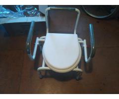 Кресло-туалет, модель FS813, новое, для людей с ограниченными возможностями - Изображение 2/3