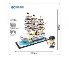 HC magic block белый корабль конструктор 3D модель отличный подарок - Изображение 4/4