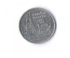 Продам недорого монету Таиланда, номиналом 1 бат. - Изображение 1/2