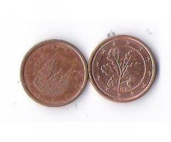 Продам недорого монеты Евросоюза, номиналом 1 цент.