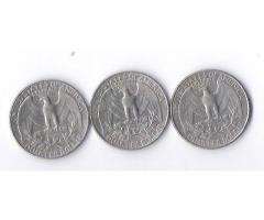 Продам недорого монеты США номиналом 25 центов (quarter dollar). - Изображение 2/3