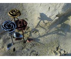 Кована троянда. Кованые розы ручной роботы. Ексклюзивний подарунок. - Изображение 7/11