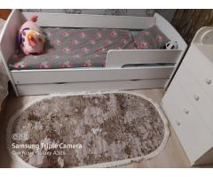Кровать Киндер Кул детская кровать с бортиком съемным Доставка Бесплатная