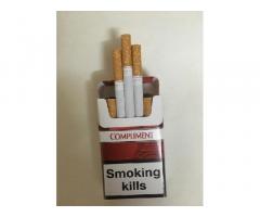 Сигареты поблочно, ящиками COMPLIMENT DUTY FREE KS (red, blue) - Изображение 1/5