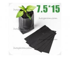 Ідеальні для кореневої системи рослин чорні пакети для саджанців 7,5*15 см. - Изображение 2/3