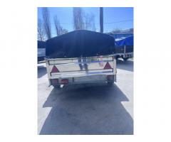 Новий причіп до легкового авто 200х130 з нержавіючої сталі - Изображение 2/4