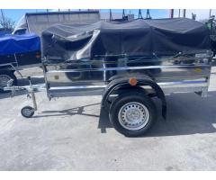 Новий причіп до легкового авто 200х130 з нержавіючої сталі - Изображение 4/4