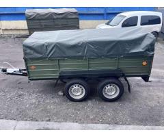 Двовісний гальмівний причіп "Дніпро-300"