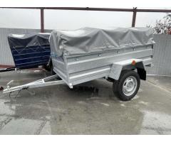 Новий причіп до авто 200х130х40 оцинкований