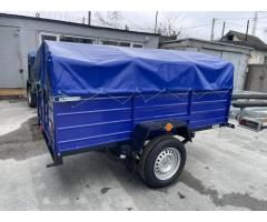 Новий причіп 230х130х50 від заводу на ресорах Волга
