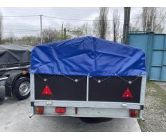 Новий двовісний гальмівний причіп 250х150х43 "Дніпро"