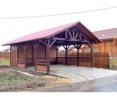 Ворота, навіс, паркани, металоконструкції, ангар, маф