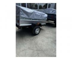 Новий причіп із цинкованими бортами "Дніпро" 200х130х40