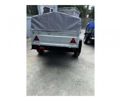 Новий причіп із цинкованими бортами "Дніпро" 200х130х40