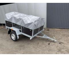 Новий причіп легковий 200х130х43 цинк бакеліт - Изображение 4/4