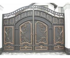 Металлические ворота в Кривом Роге