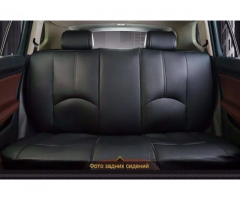 Кожаные автомобильные чехлы на сидение в авто Ваз BMW AUDI Комплект - Изображение 5/8