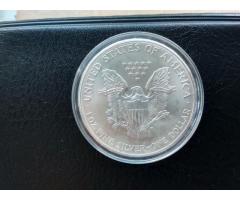 Продам Серебряную монету 1 доллар США .31.1 грамма серебра 999.9 пробы. - Изображение 6/8