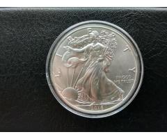 Продам Серебряную монету 1 доллар США .31.1 грамма серебра 999.9 пробы. - Изображение 8/8