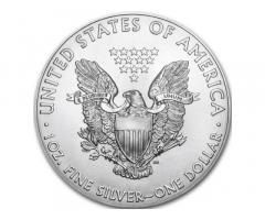 Продам серебряную монету :США 1 доллар "Орел". Серебро 999.9 пробы. Тираж 100 экз.