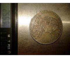 Продам серебряную монету 1 рубль Петра 1  1707 года. - Изображение 4/4