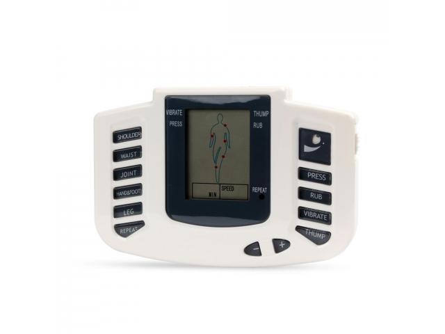 Масажер електростимулятор точечний для тіла і стоп - Electronic Pulse Massager JR-309A, тапоч - 2/8