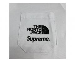 North Face x Supreme T-Shirt Pocket Logo White - Изображение 4/11