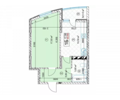 Продажа 1о комн. квартиры, 40 м2. Рядом метро Шулявская. Без %